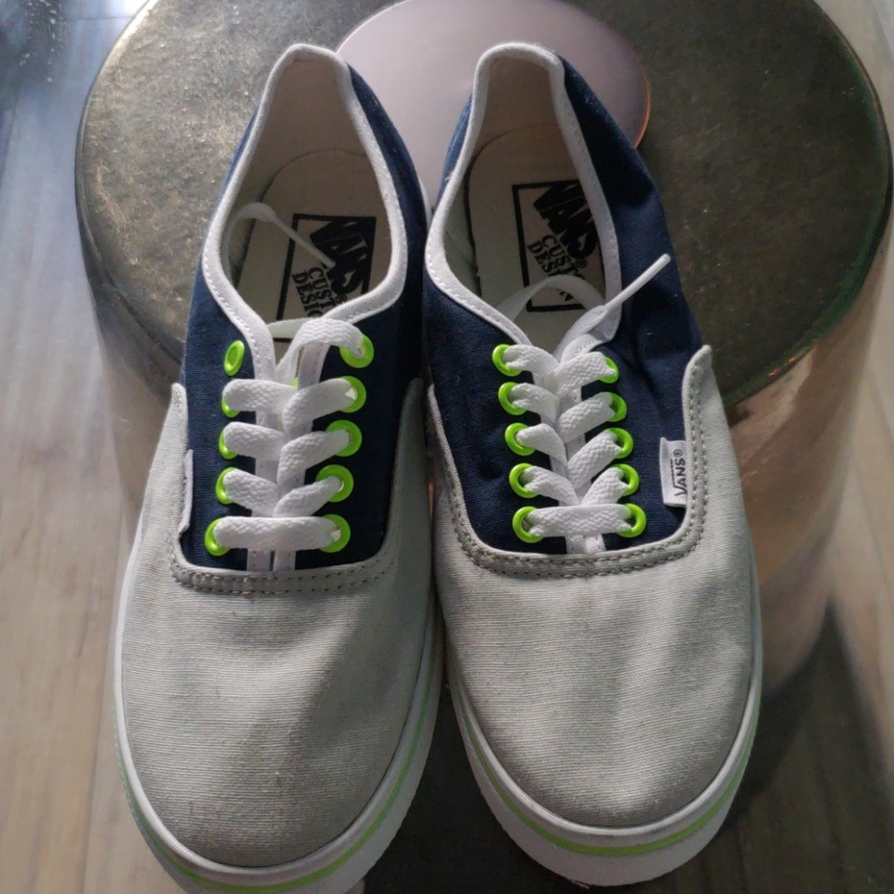 Brand New Custom Made Vans Size 7 - image 1
